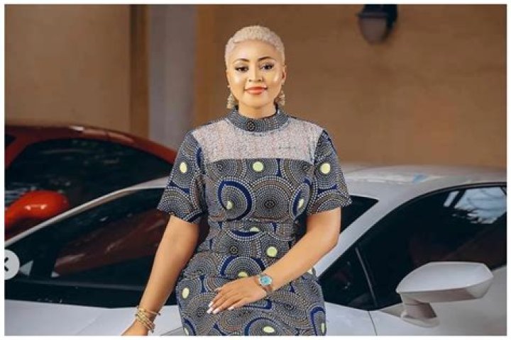
Fans React As Actress Regina Daniels Nwoko Flaunts Her Beauty In A Short Skirt 