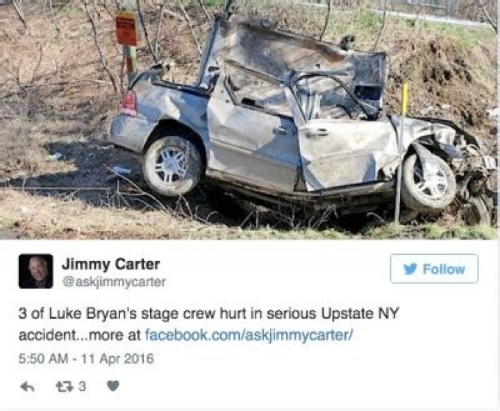 
Luke Bryan Accident Details, Amusement Park Adventure Results In Broken Finger 