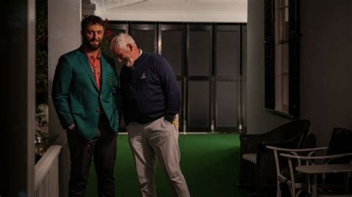 
Masters Hopeful Jon Rahm Dad Edorta Rahm and Mom Angela Rodriguez 