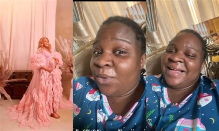 
“My Body Did It Again For The Second Time” Actress Bimbo Afolayan Shares A Lovely Throwback Of Her 26th Week Pregnancy 