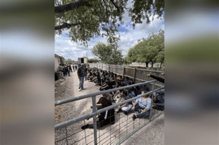
Texas authorities rescue 84 migrants in tractor trailer near southern border 